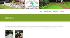 Desktop Screenshot of harrisonlandscaping.com